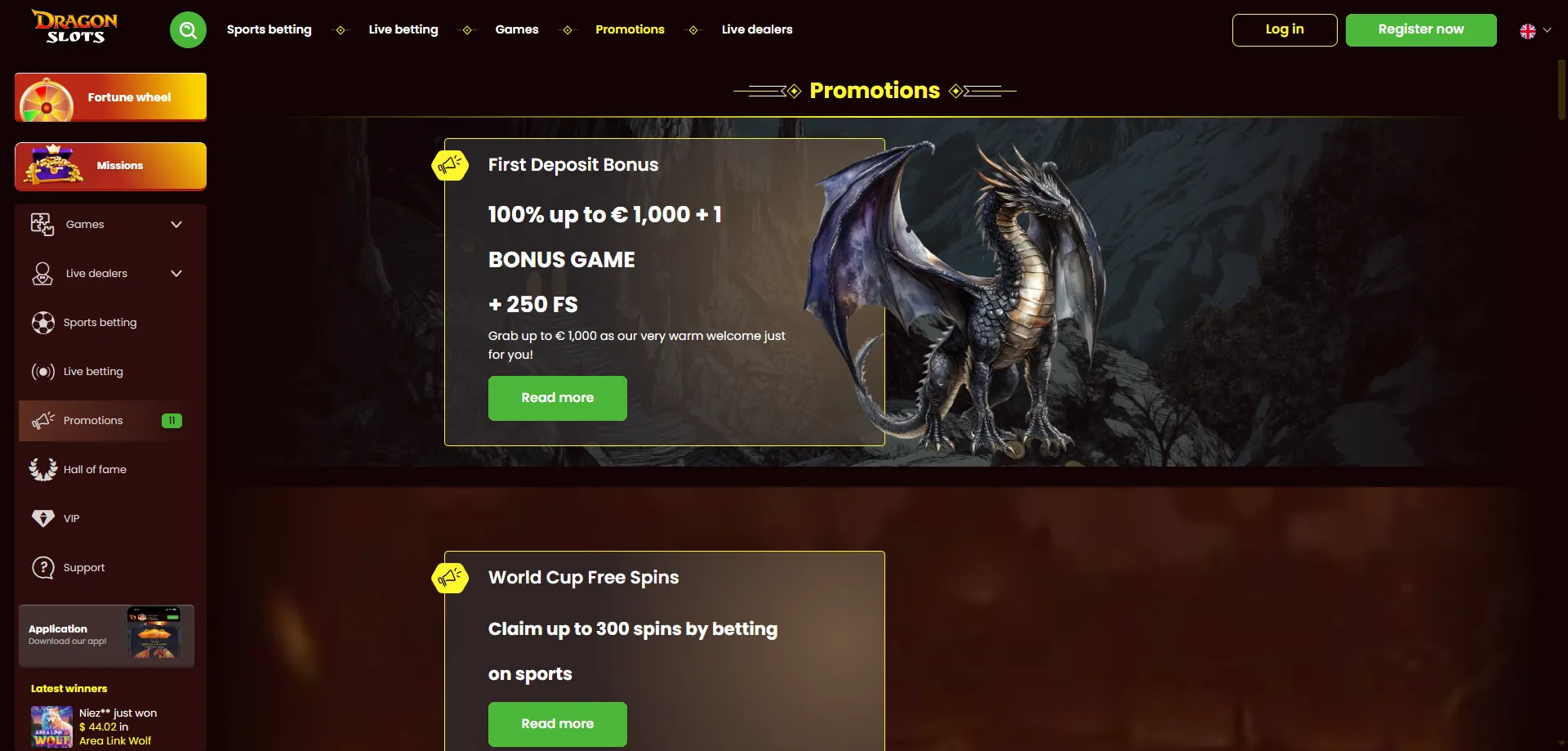 DragonSlots live casino games &mdash; live dealer blackjack and roulette NZ